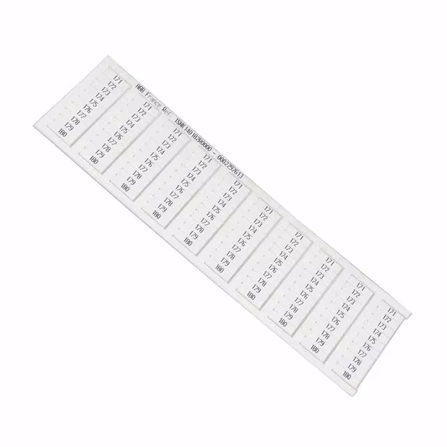 1SNK140182R0000 TE Connectivity ENTRELEC  Strisce di marcatura per morsettiere